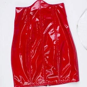 Read Latex Underbust Skirt